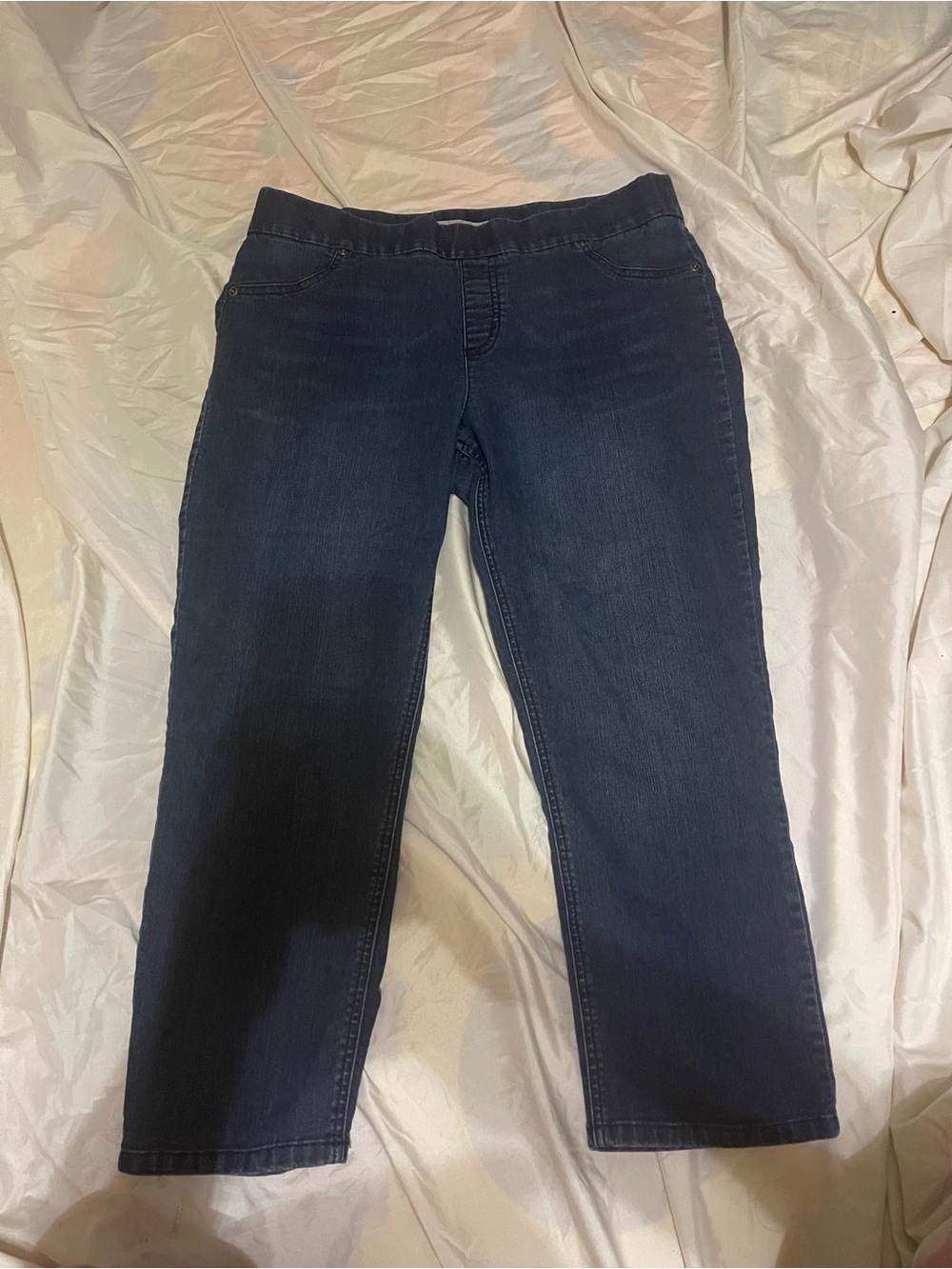 Chico's Women's Dark Indigo Straight-Leg Jeans